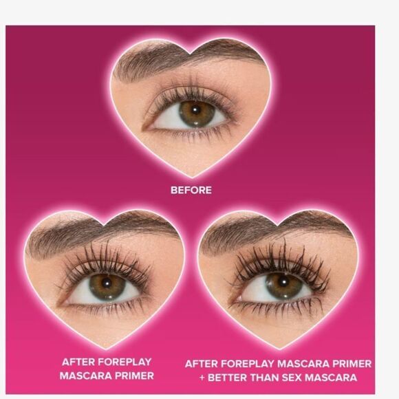 🌻 TOO FACED Better Than Sex Foreplay Mascara Primer New FullSz - Picture 4 of 10